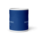 Mercersburg Athletics White glossy mug