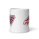 SEB White glossy mug