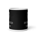 IT White glossy mug