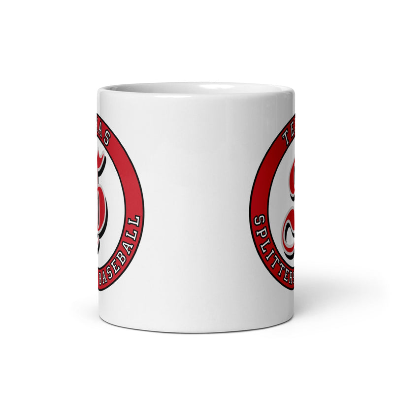 Taza blanca brillante TSB