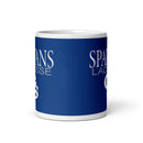 Taza blanca brillante GSL