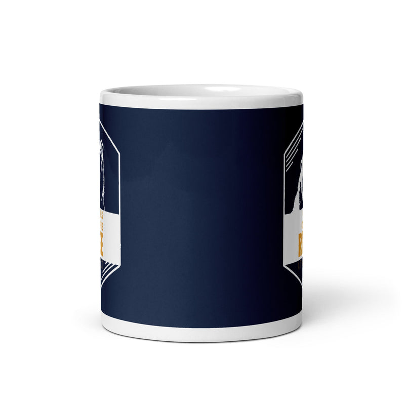 GRA White glossy mug