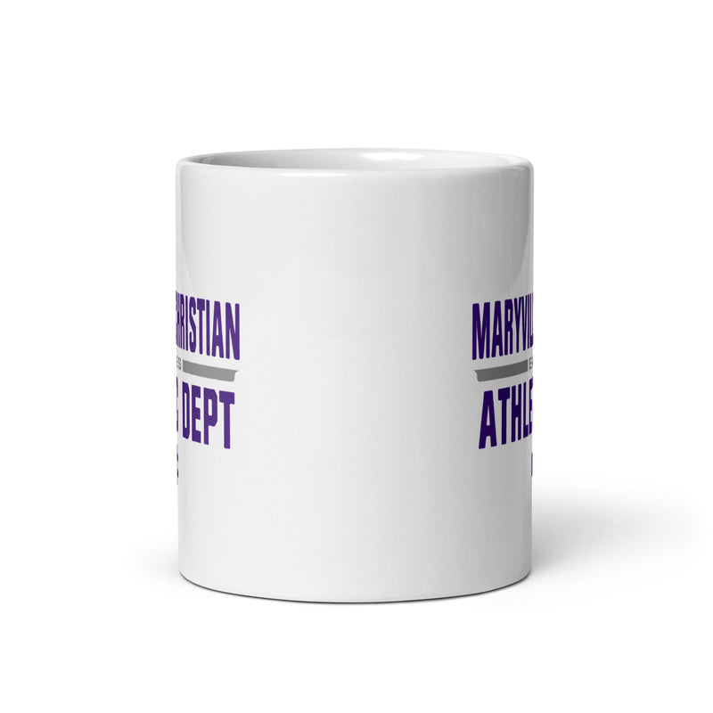 MSC White glossy mug (Athletics Dept.)