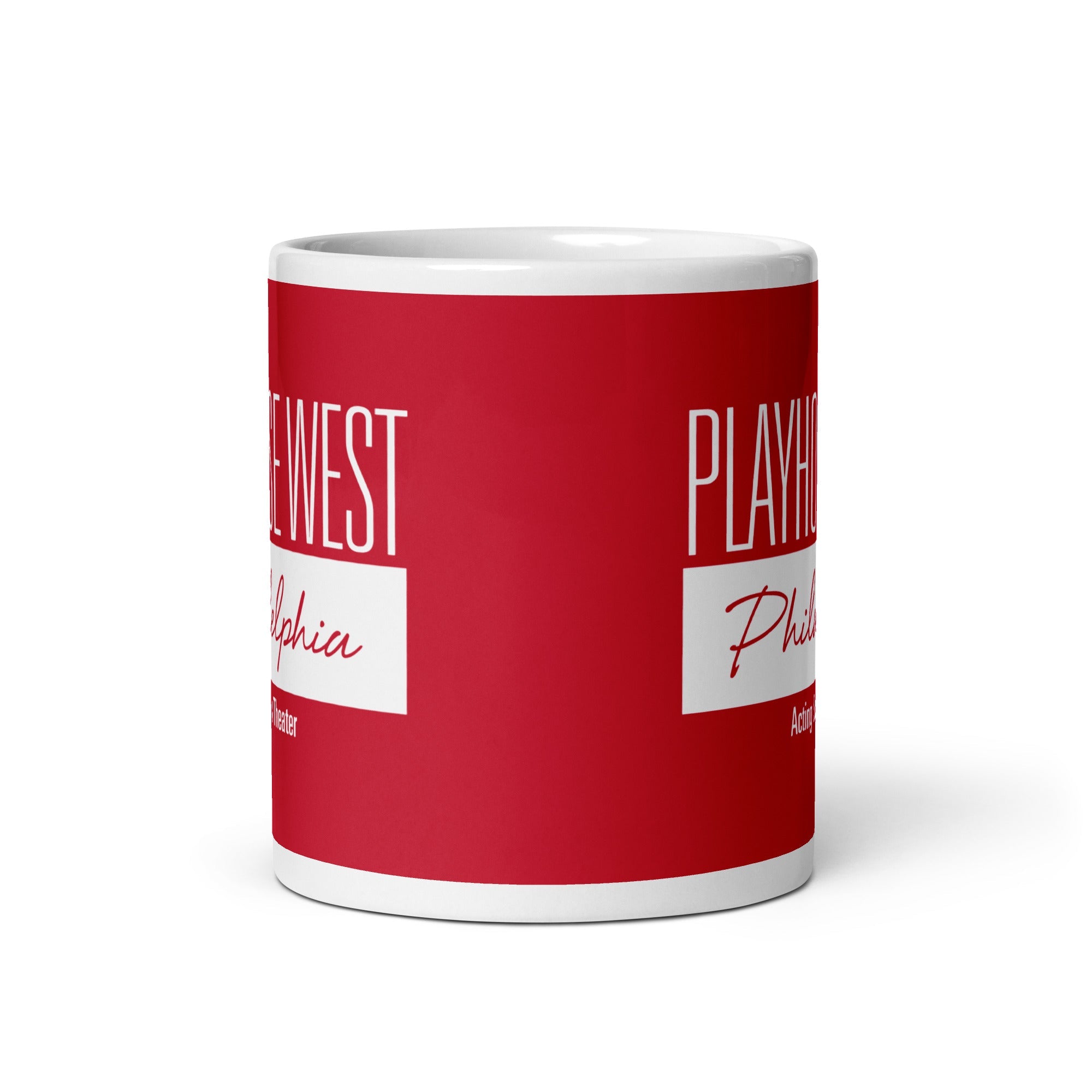 PWP White glossy mug