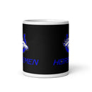 BH White glossy mug