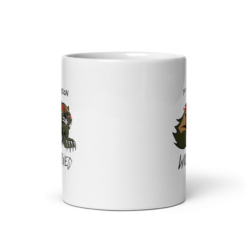 1st PLT White glossy mug