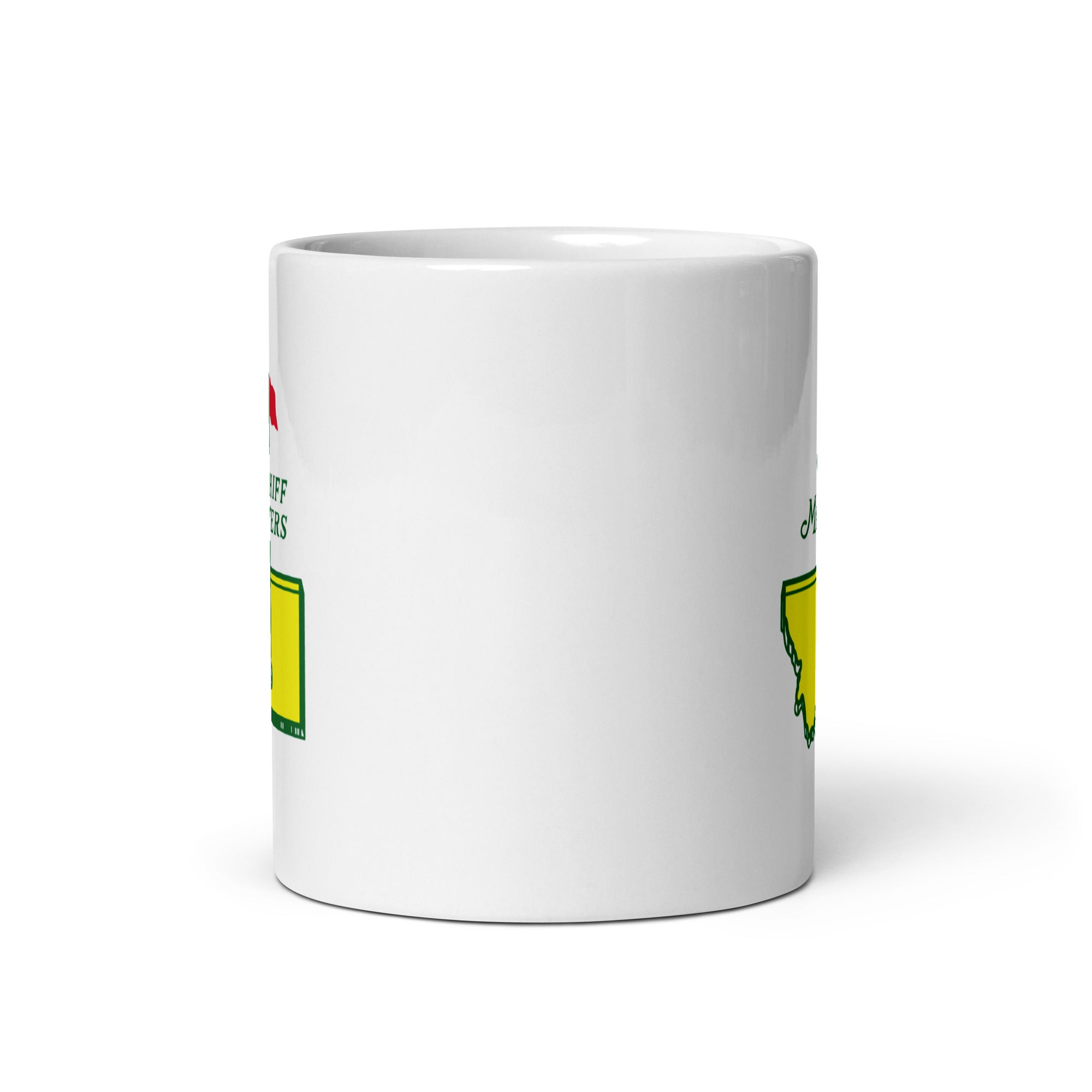 HC White glossy mug