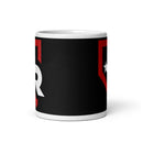 Taza blanca brillante NVR