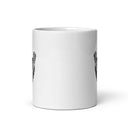 DND White glossy mug