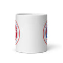 Taza blanca brillante Showtime USA