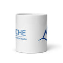 WICHE Taza blanca brillante