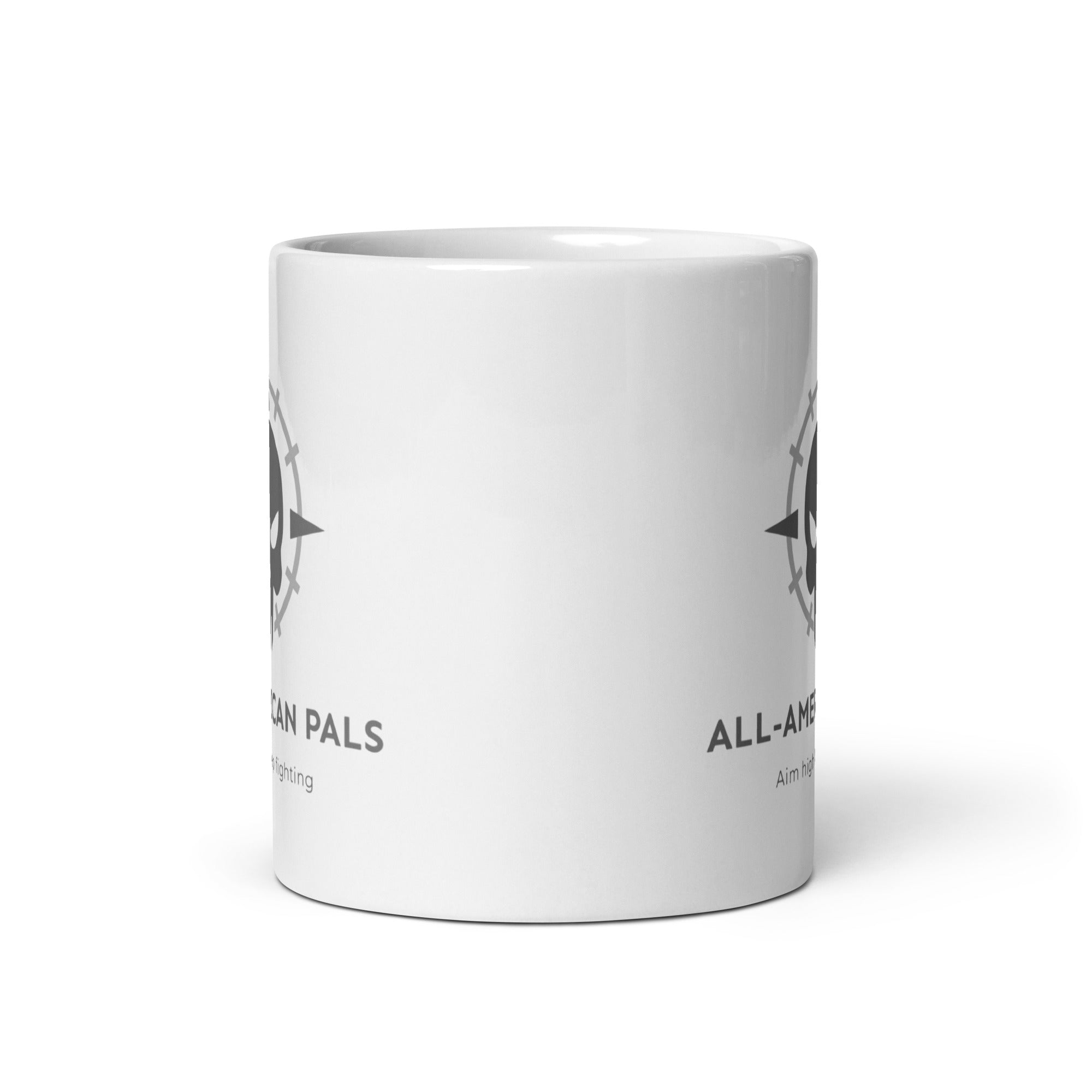 Taza blanca brillante AVW