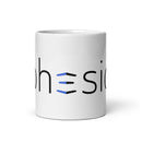 Cohesion White glossy mug