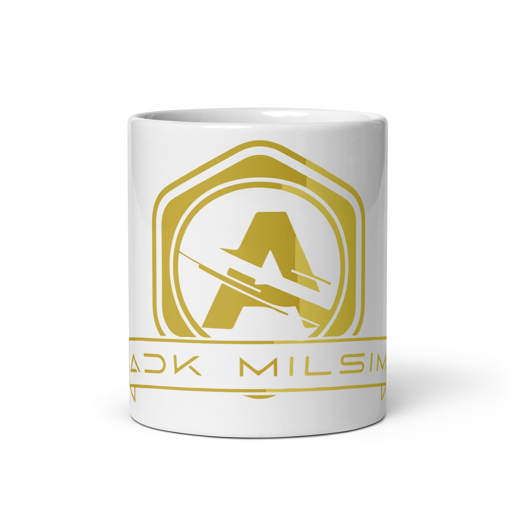 ADK Milsim White glossy mug