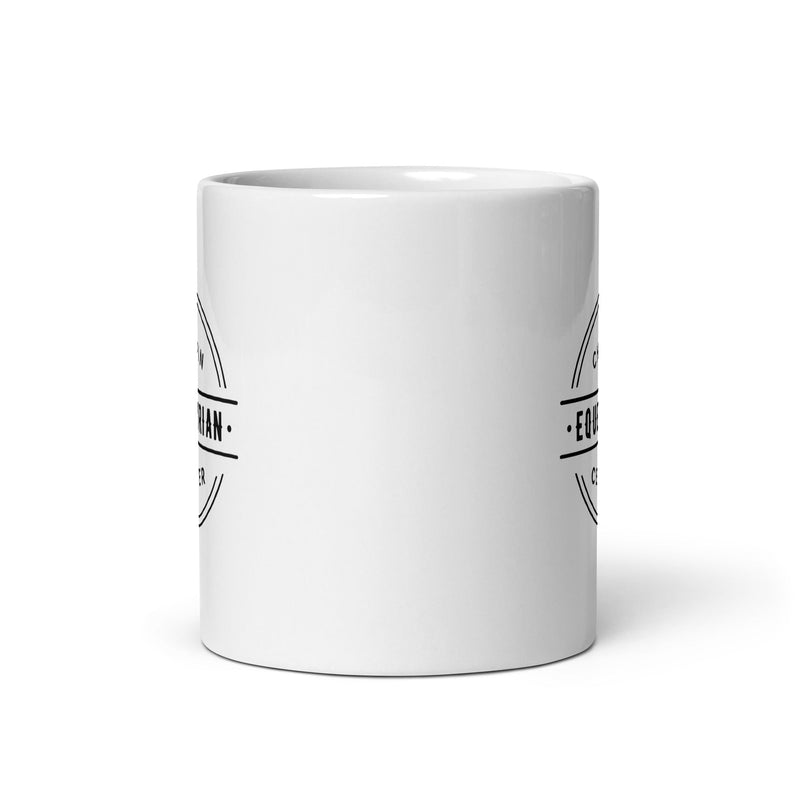 CEC White glossy mug