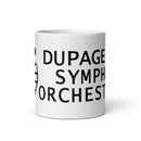 Taza blanca brillante DPSO