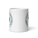 Taza blanca brillante WCA