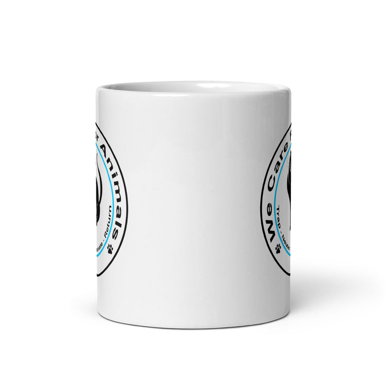 WCA  White glossy mug