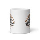 Taza DCB blanca brillante