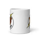 Taza blanca brillante BCBS