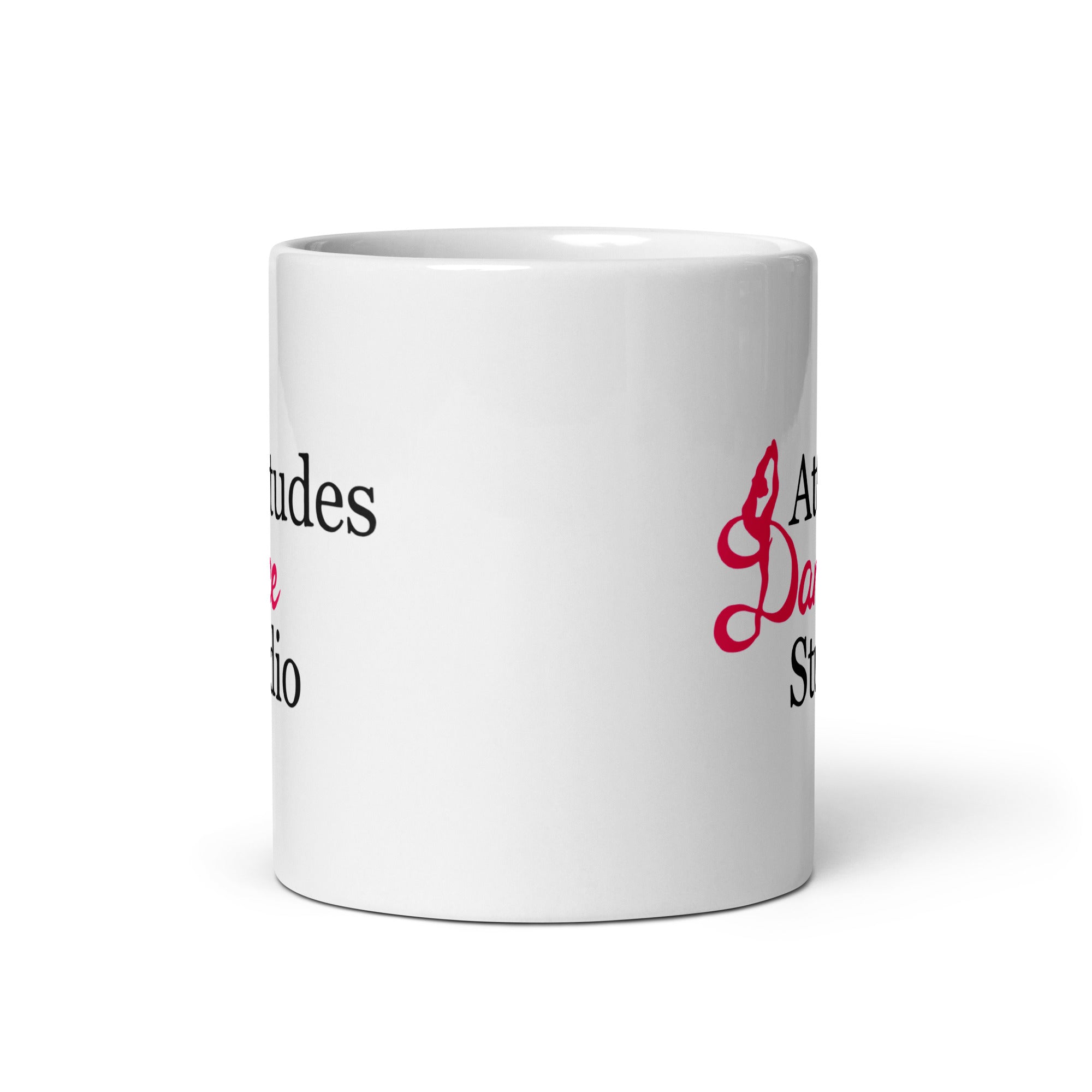 Taza blanca brillante ADS