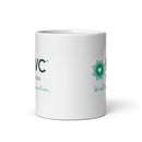 KVCN White glossy mug