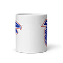 LCFFC White glossy mug