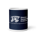 Taza blanca brillante VTC