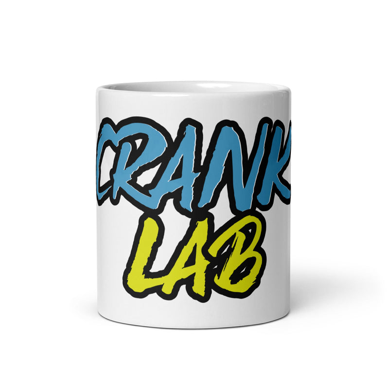 CLB White glossy mug