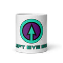 Taza blanca brillante LE EGO