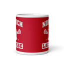 Taza NYL blanca brillante