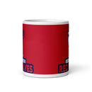 RCE White glossy mug
