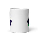 HNC White glossy mug
