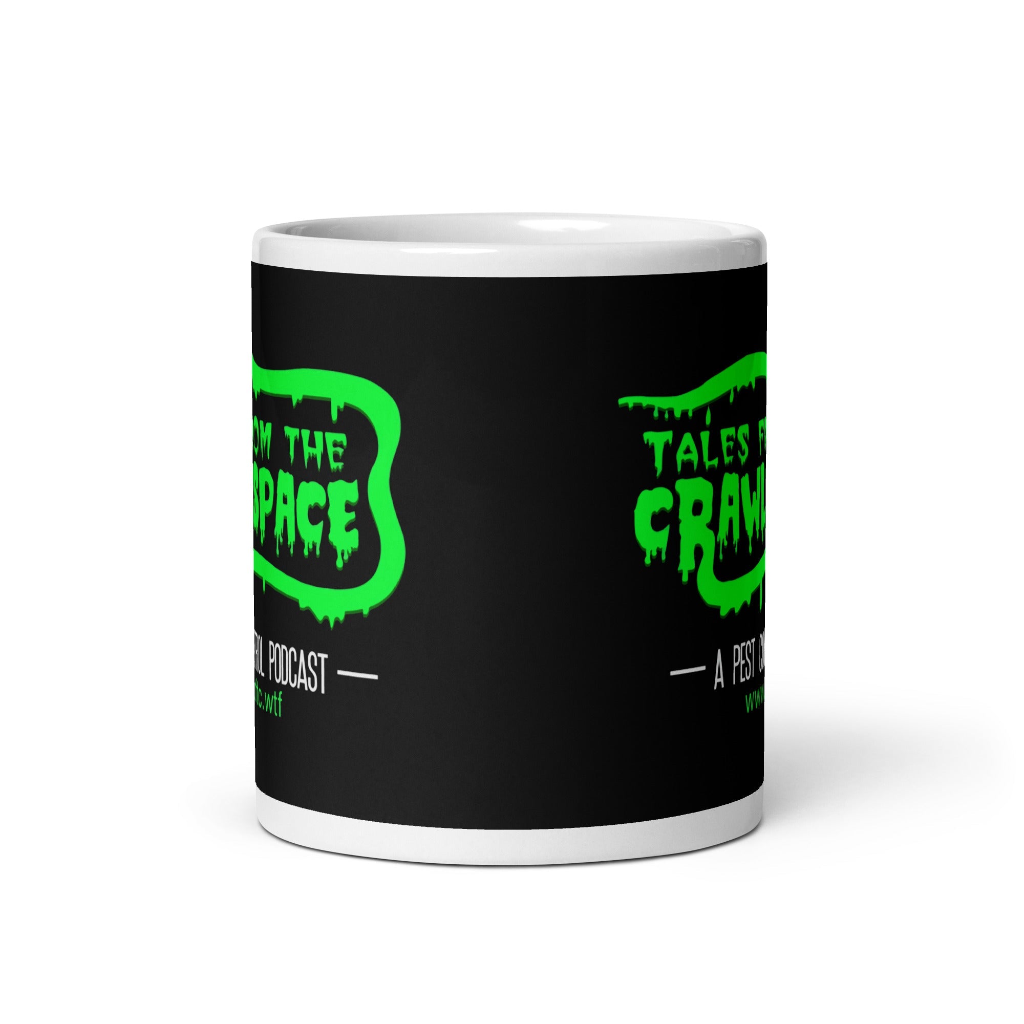 TFTC White glossy mug