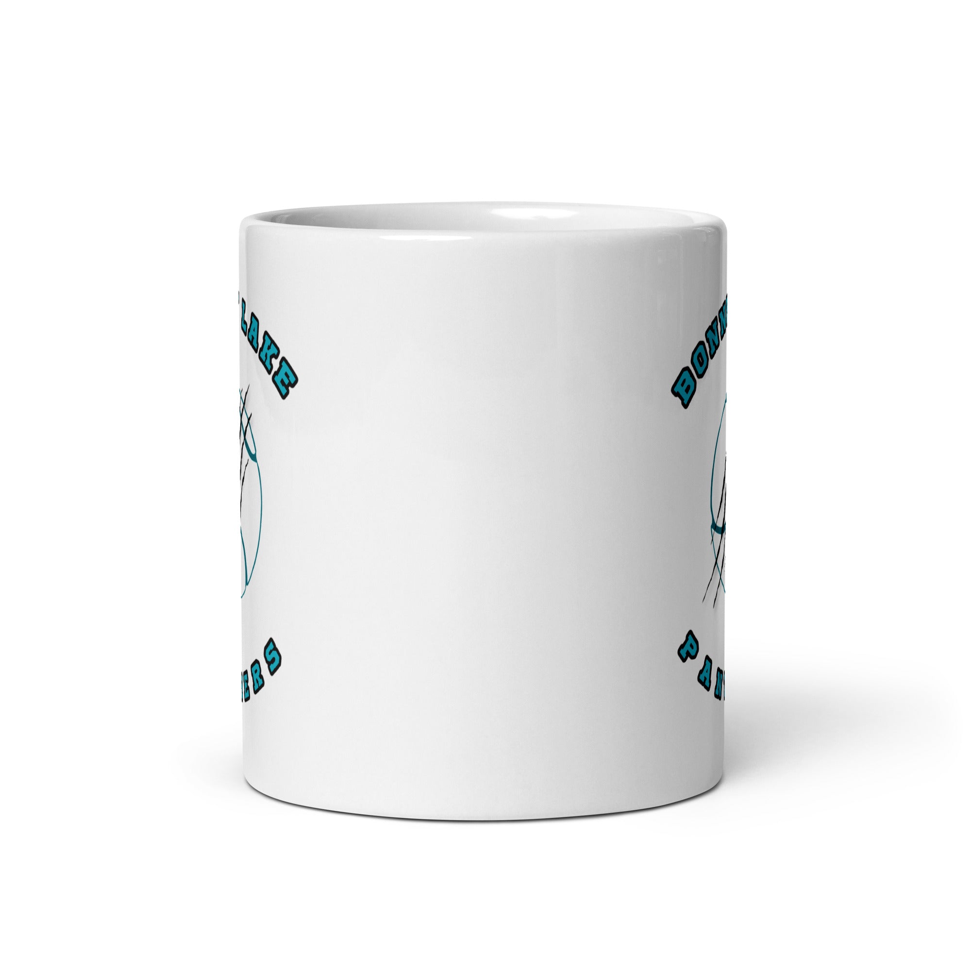 BLHT White glossy mug