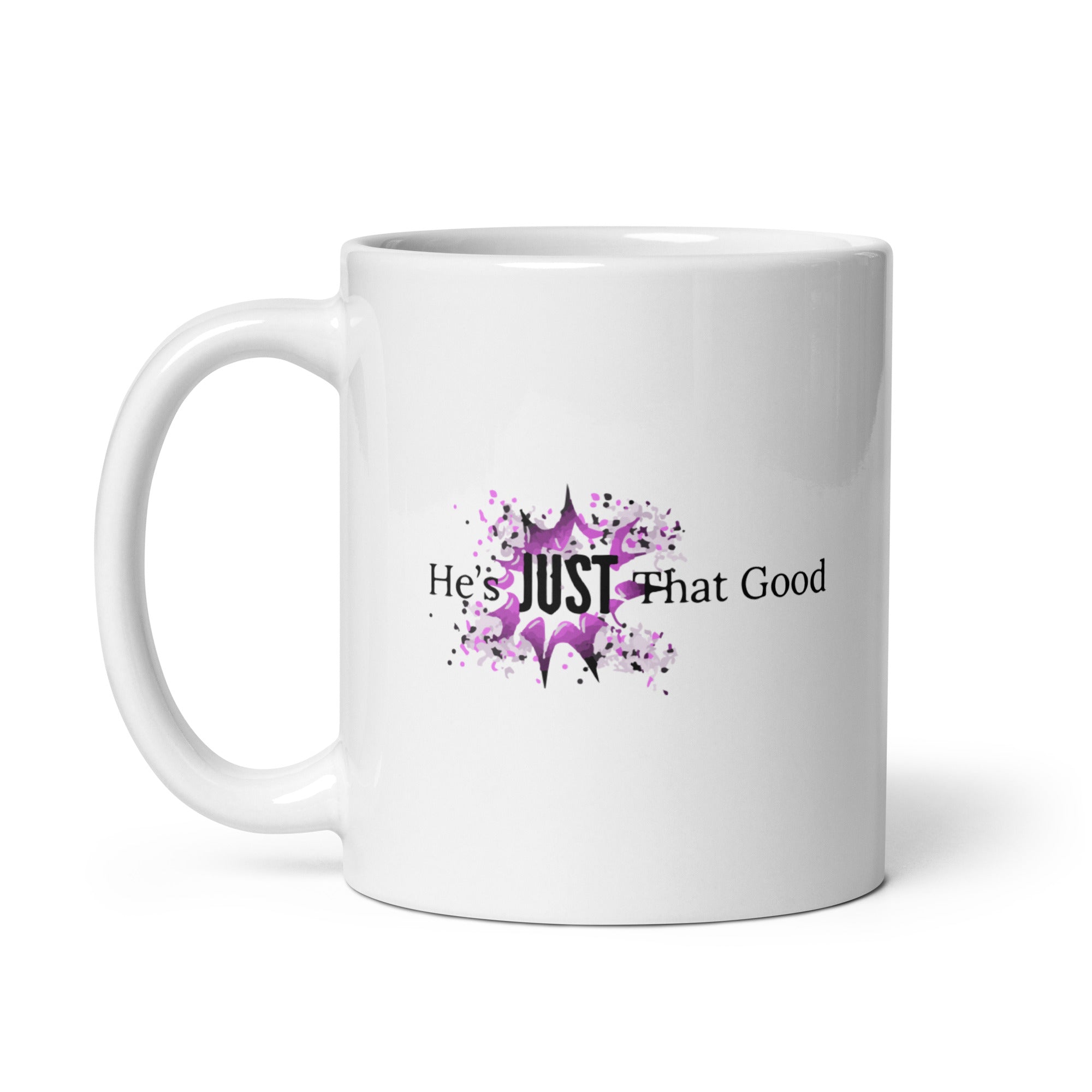 KDCG White glossy mug