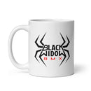 Taza blanca brillante BW