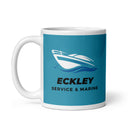 Taza ESM blanca brillante