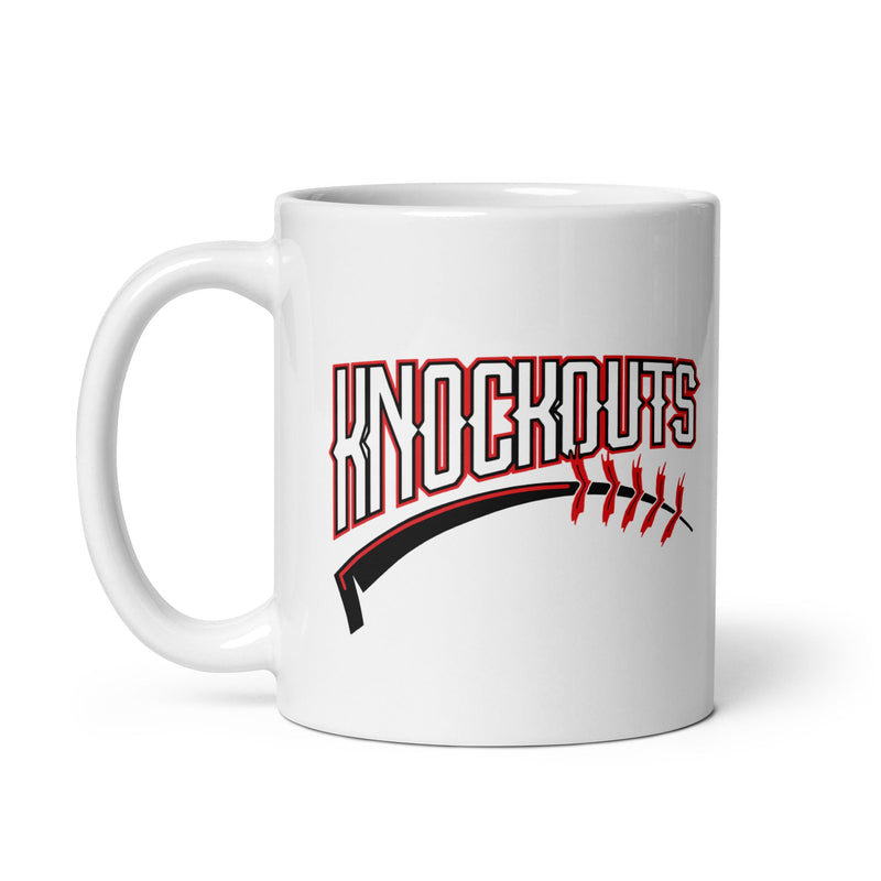 Knockouts White glossy mug