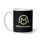 Taza MSTI blanca brillante