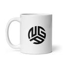Taza blanca brillante NGA