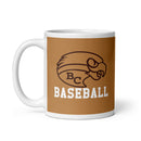 Beca Baseball White glossy mug