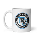 RVEC White glossy mug