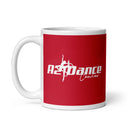A2DC White glossy mug