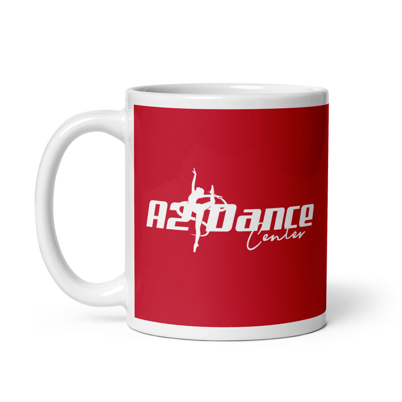 A2DC White glossy mug