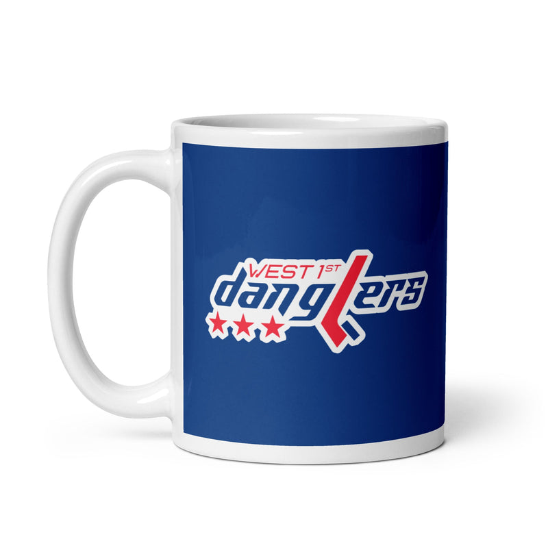 West 1st White glossy mug