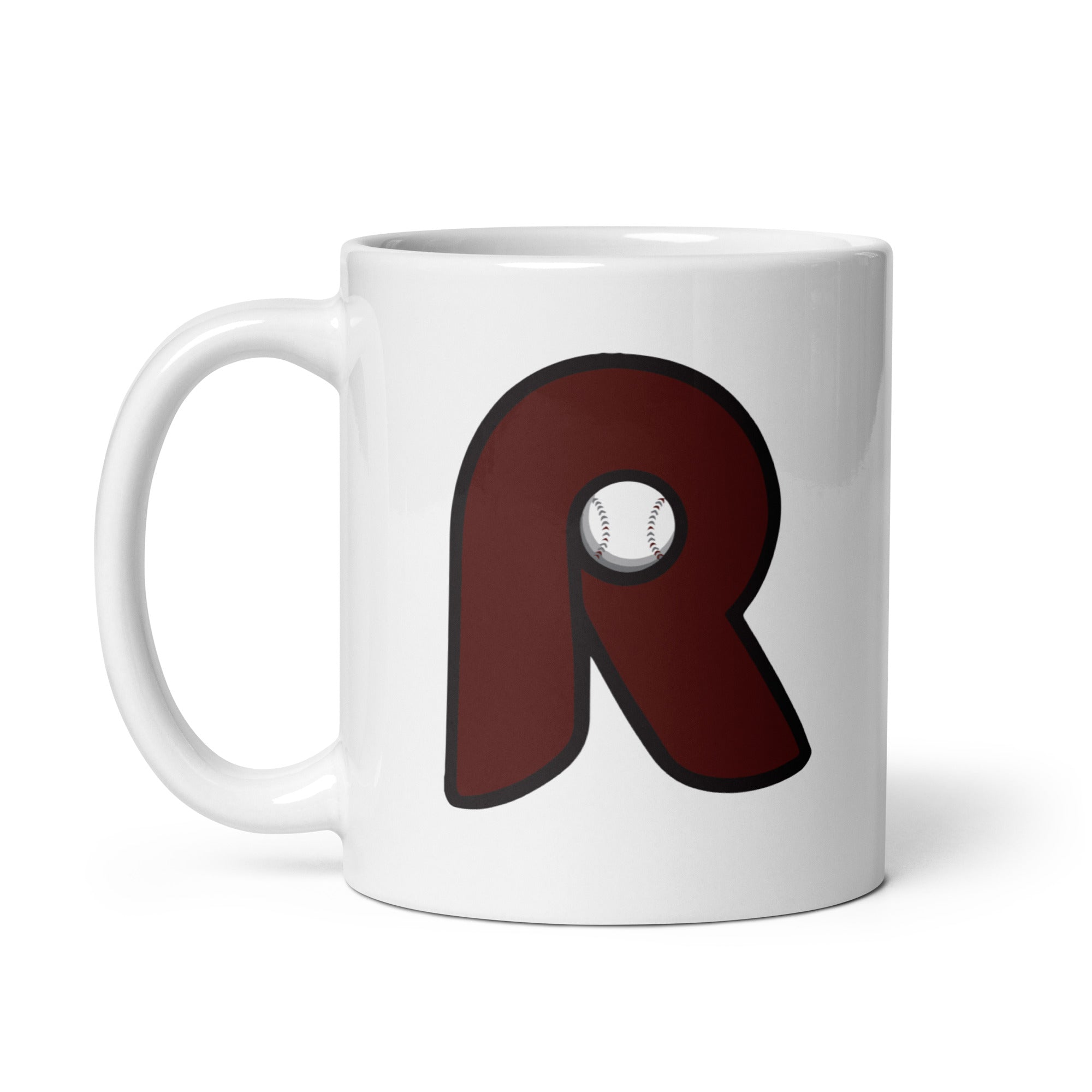 RBAS White glossy mug