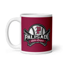 PALL White glossy mug