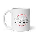 Taza Poetic White brillante