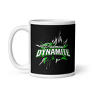 Taza blanca brillante Dynamite 12U